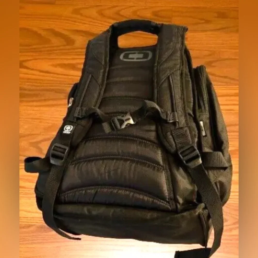 OGIO Tech Specs Metro  Laptop Backpack Custom Embroidered CMAA & CADILLAC PATCH